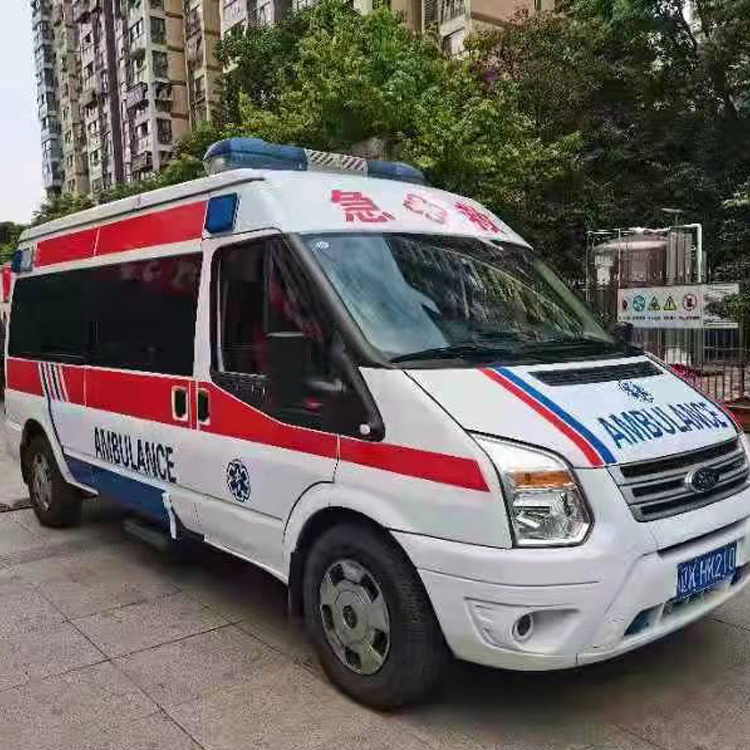 西安长途救护车护送病人返乡